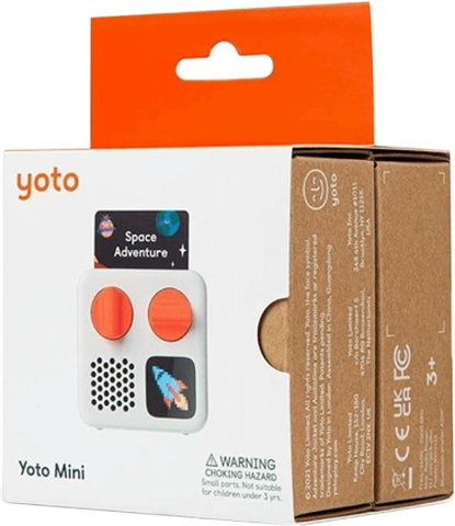 Yoto - Mini Adventure Jacket/Housse en Silicone Orange Fruit Punch pour Yoto Mini conteuse Boite à Histoire pour Enfant